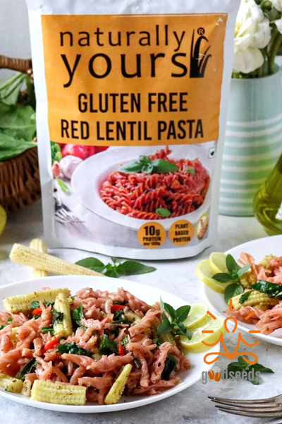 Red Lentil Pasta