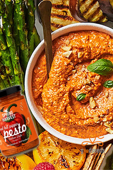 Roasted Red Pepper Pesto