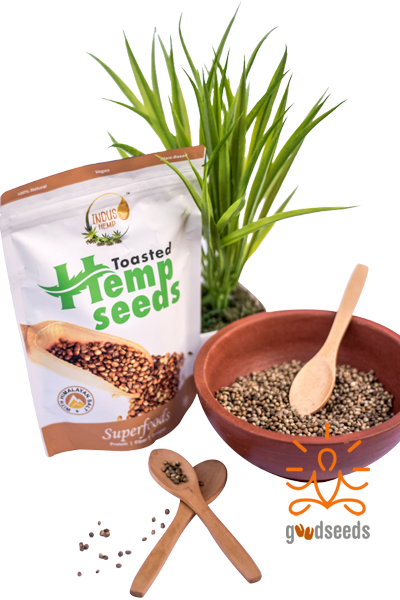 Toasted Hemp Seeds